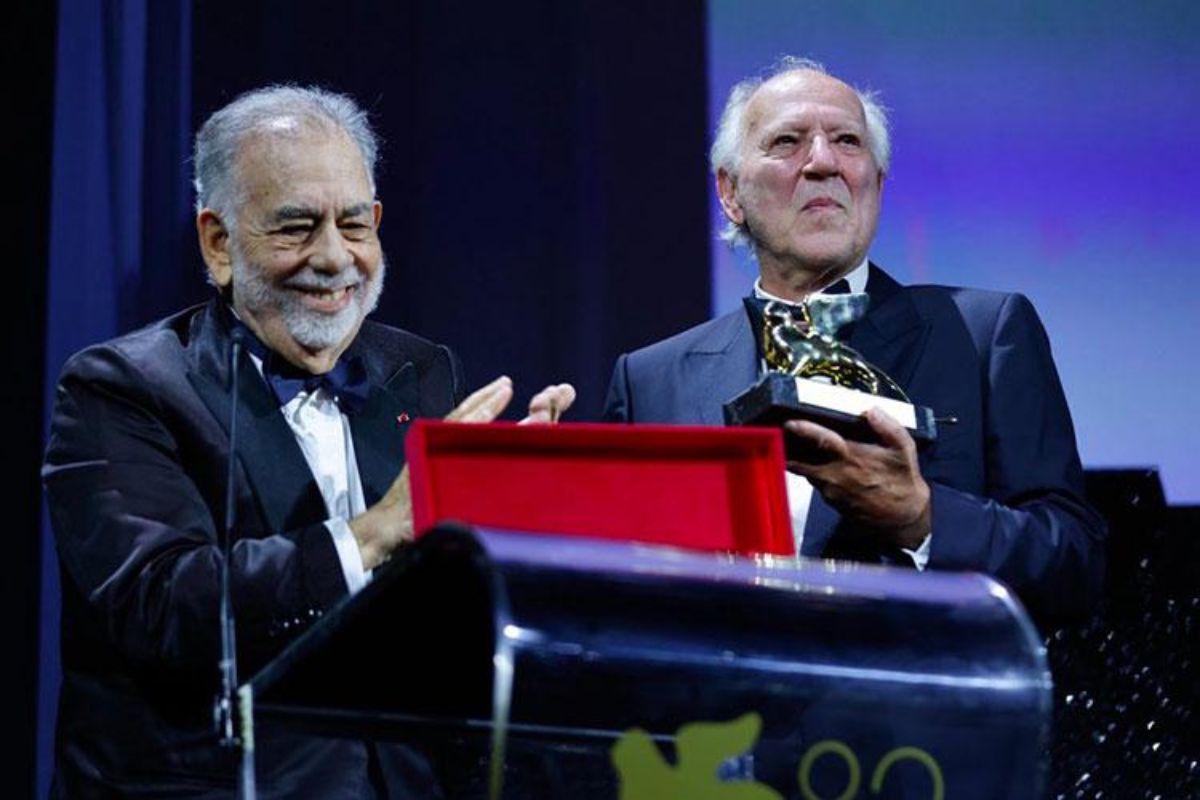 Coppola Presents Lifetime Golden Lion to Herzog at Venice