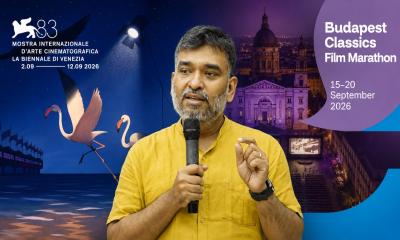 Bidhan Rebeiro to attend Venice and Budapest as a film critic
