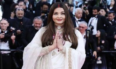 Aishwarya Rai Makes a Bold Sindoor Statement at Cannes 2025